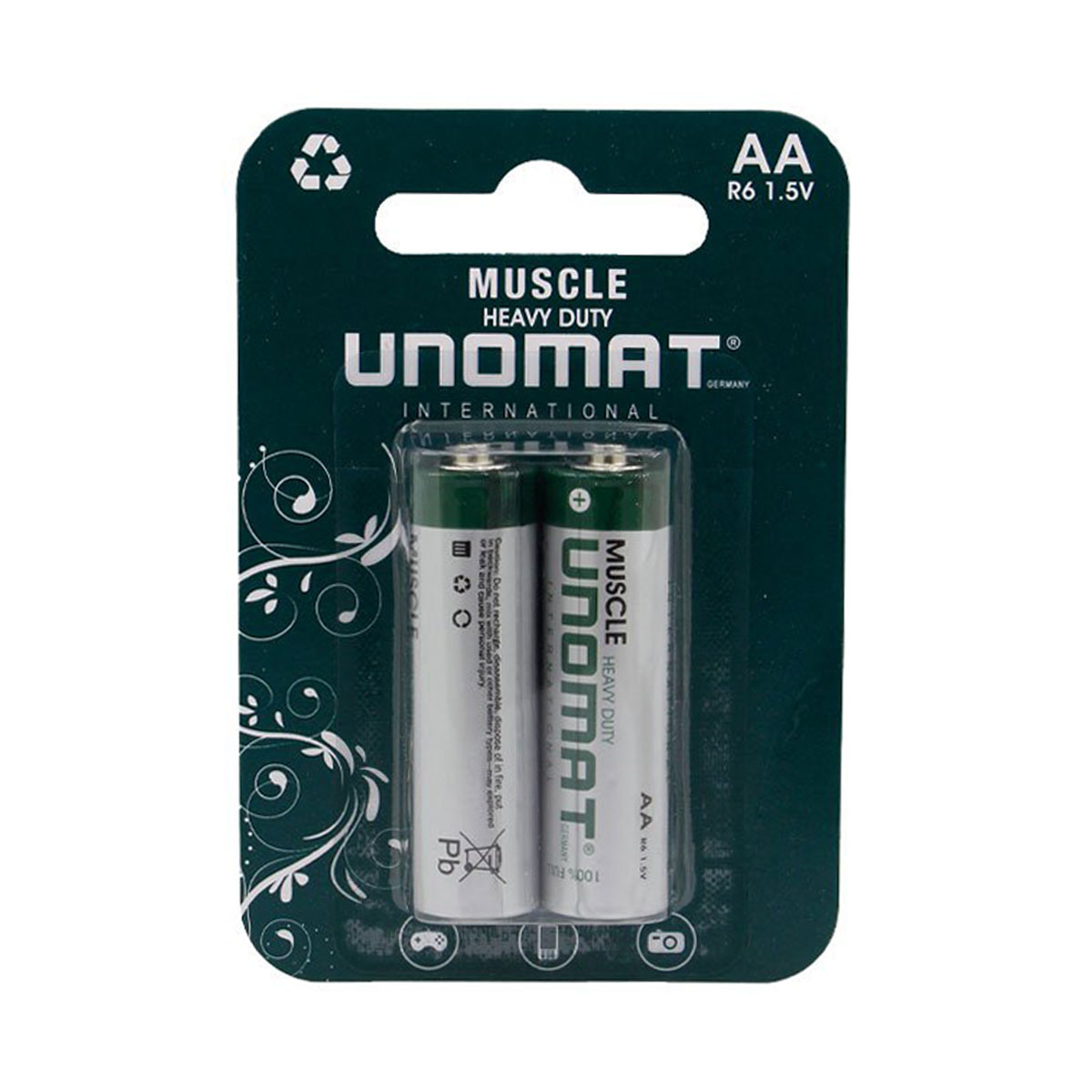 باتری قلمی یونومات مدل Muscle Heavy Duty